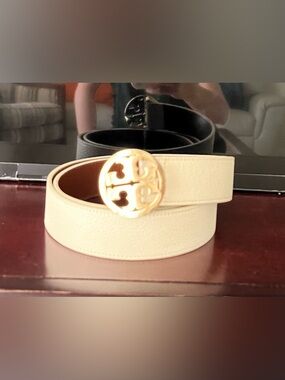 Tory Burch Off White Belt